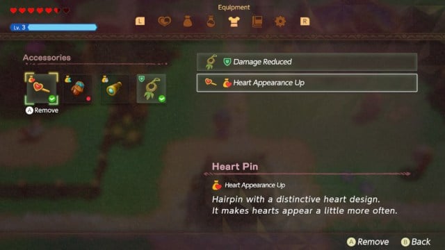 Comment équiper des accessoires dans Zelda : Echoes of Wisdom