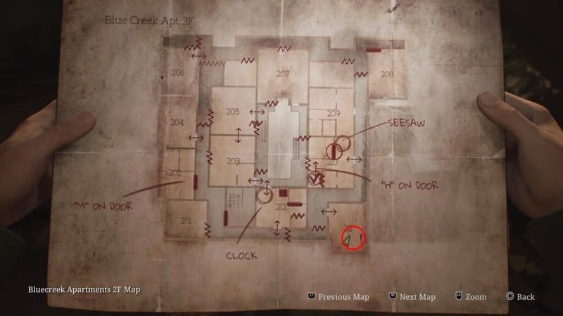 Silent Hill 2 Remake Room 210 Puzzle à bascule avec oiseaux