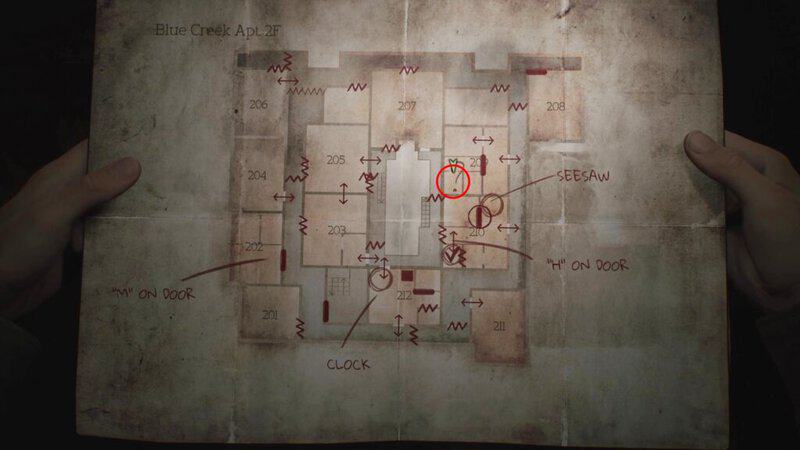 Silent Hill 2 Remake Room 210 Puzzle à bascule avec oiseaux