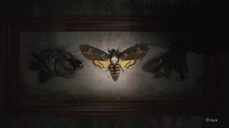 Silent Hill 2 remake puzzle de papillon de nuit