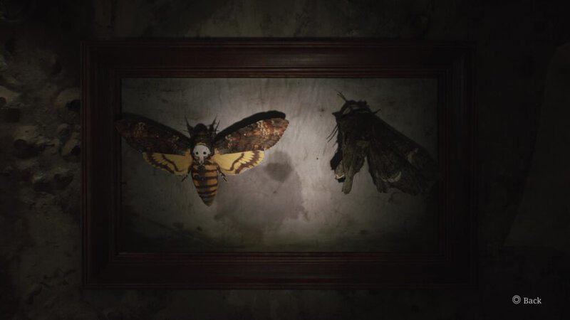 Silent Hill 2 remake puzzle de papillon de nuit