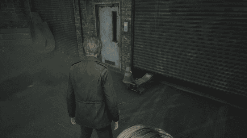 Silent Hill 2 remake levier de cric de garage