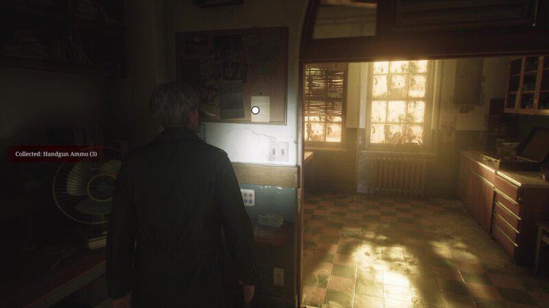 Silent Hill 2 remake code de cadenas du bureau de réception