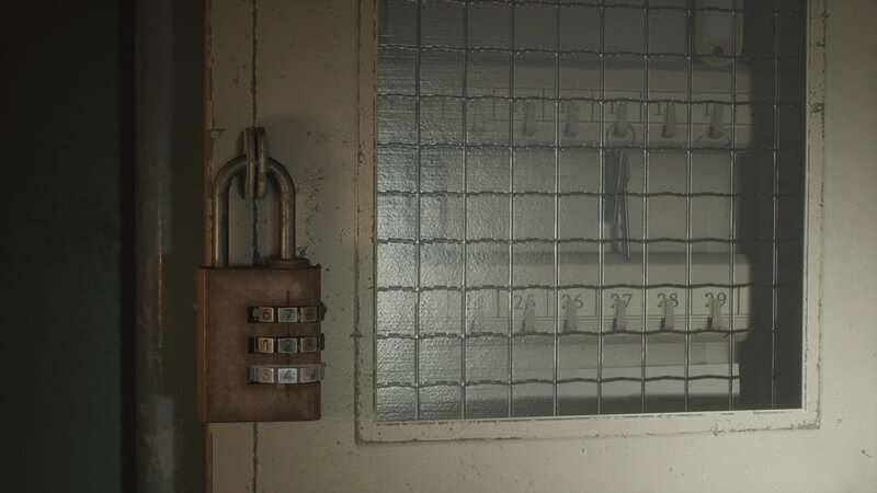 Remake de Silent Hill 2 : code de cadenas du bureau de réception de l'hôpital de Brookhaven