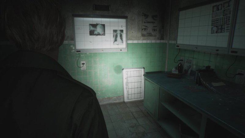 Silent Hill 2 remake puzzle à rayons X