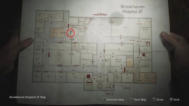 Silent Hill 2 remake puzzle à rayons X