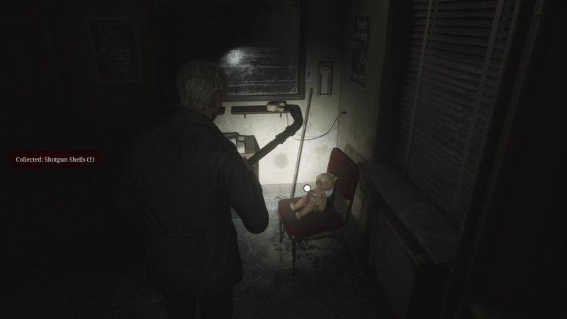 Silent Hill 2 remake puzzle de la main du bureau du directeur