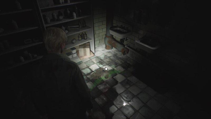 Silent Hill 2 remake puzzle de la main du bureau du directeur