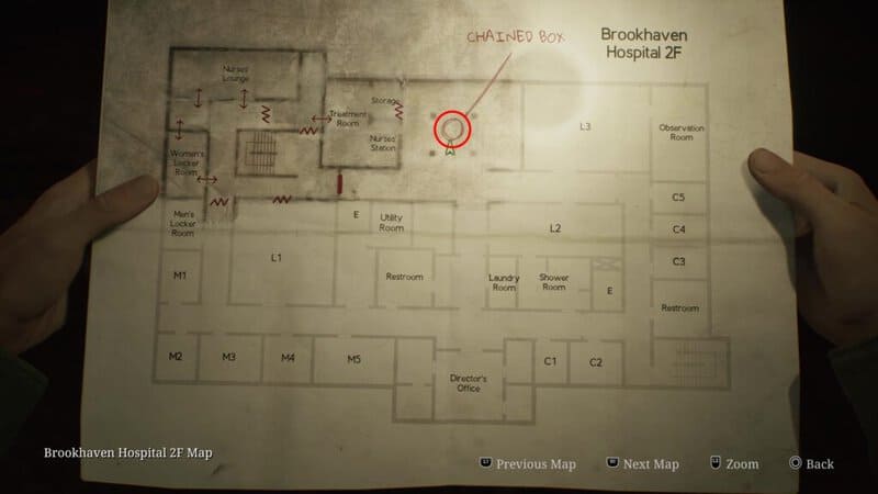 Silent Hill 2 remake puzzle boîte enchaînée