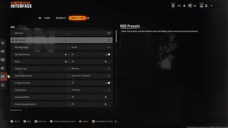 Black Ops 6 personnaliser le Hud