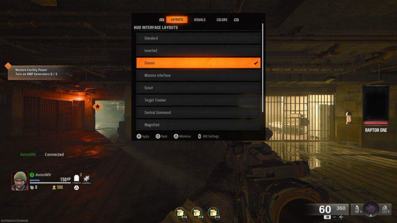 Black Ops 6 personnaliser le Hud