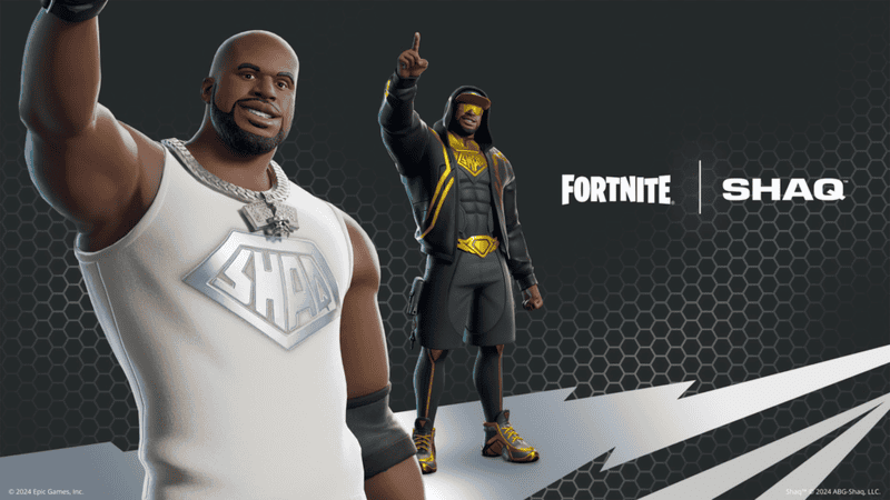 fortnite shaq skin and cosmetics.