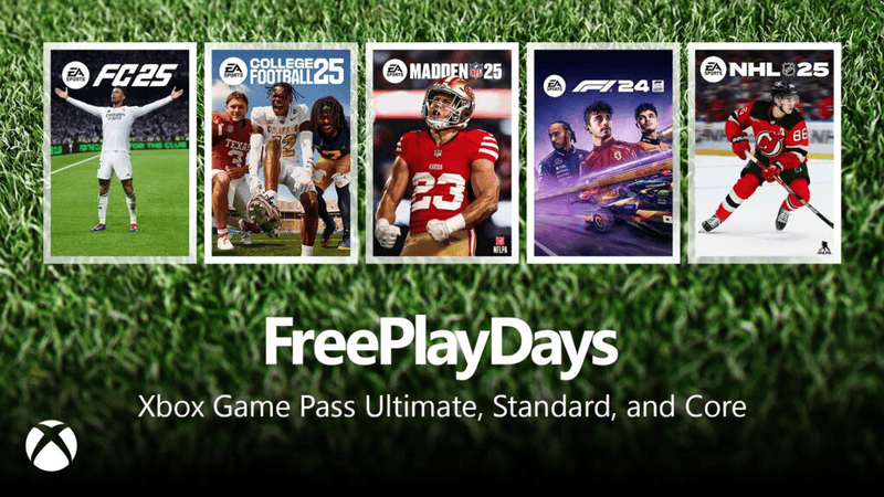 Xbox annonce l'événement Free Play Days pour Game Pass