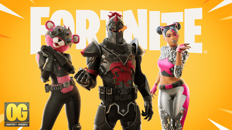 Fortnite: All OG Saison 2 Pass Cosmetics