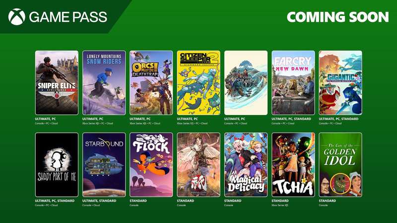 Un nouveau lot de jeux Xbox Game Pass a été annoncé