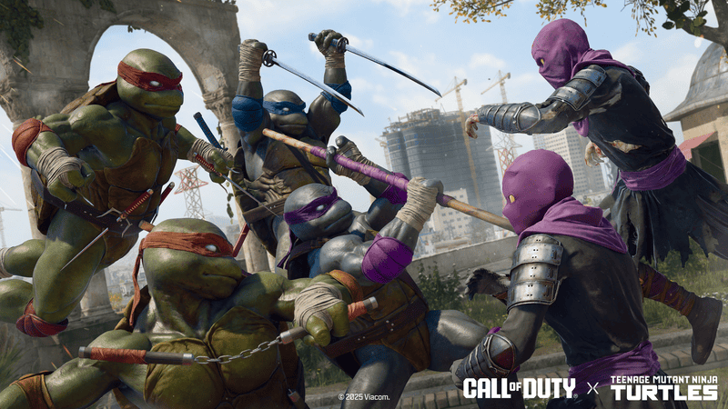 Black Ops 6 et Warzone: All Teenage Mutant Ninja Turtles Event Pass récompense