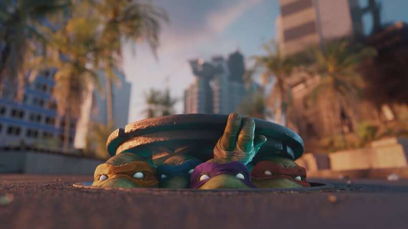 Les tortues ninja mutantes adolescentes sont sur le point de s'écraser Call of Duty