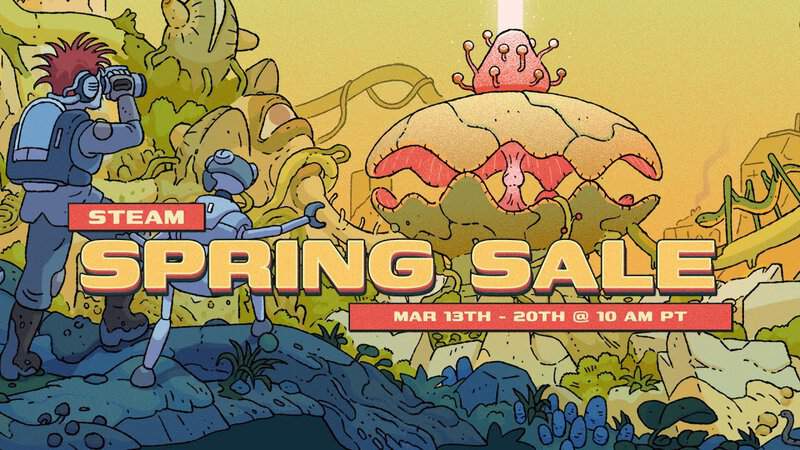 Steam Spring Sale 2025 démarre officiellement le 13 mars